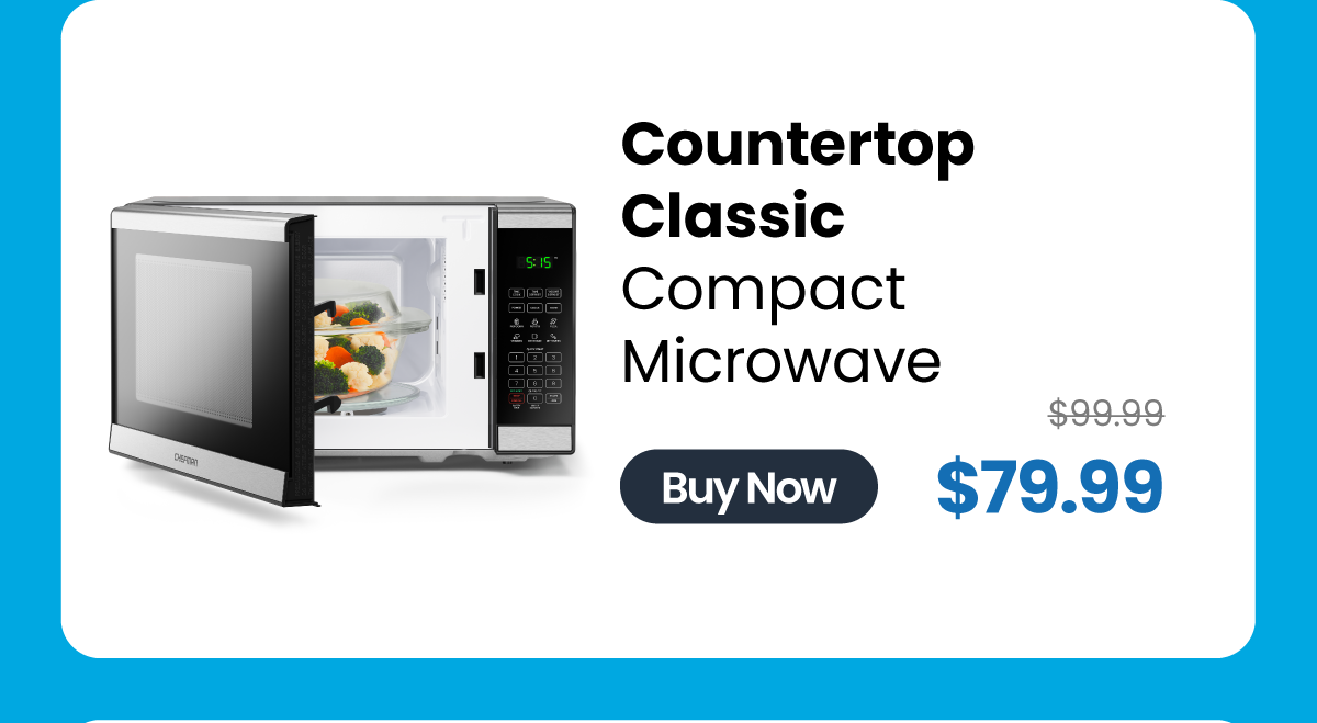 Chefman Countertop Classic Microwave Oven