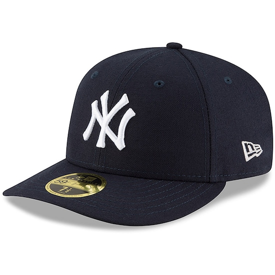  New Era Navy  Authentic Collection On Field Low Profile Game 59FIFTY Fitted Hat