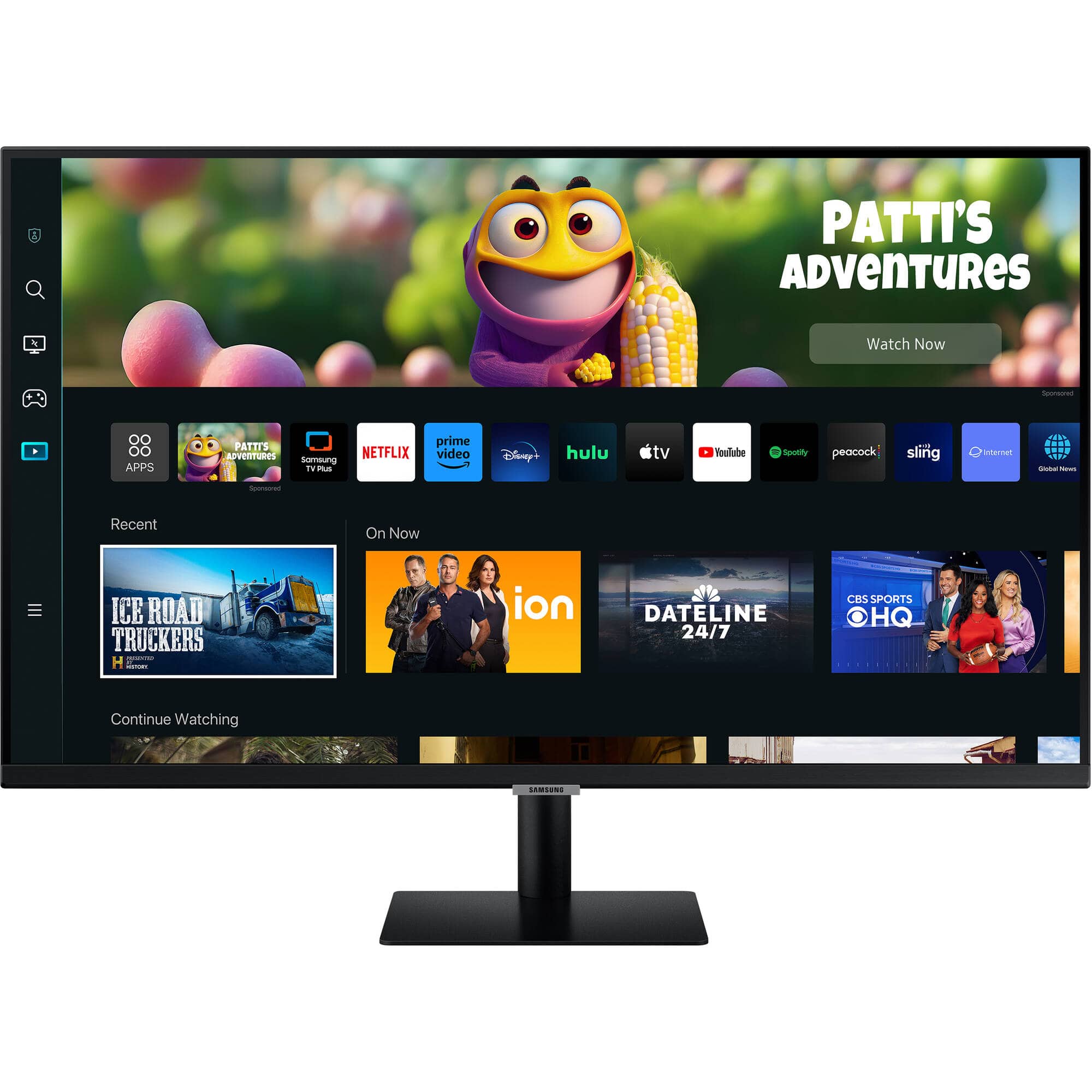 Image of Samsung 32" 1920x1080 60Hz Flat Smart Monitor