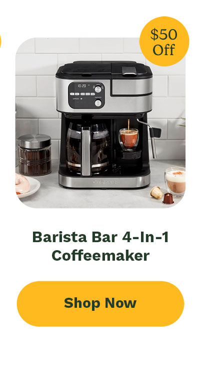 Barista Bar 4-In-1 Coffeemaker