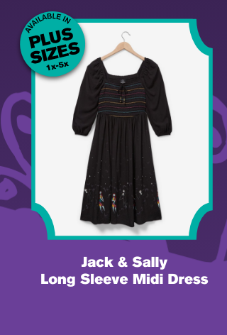 Jack & Sally Long Sleeve Midi Dress