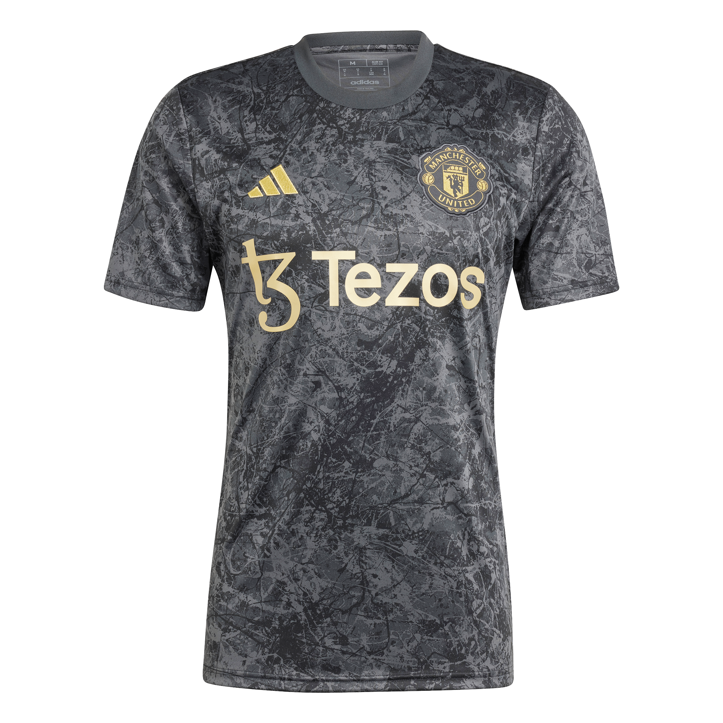 Image of Manchester United Stone Roses Pre-Match Jersey