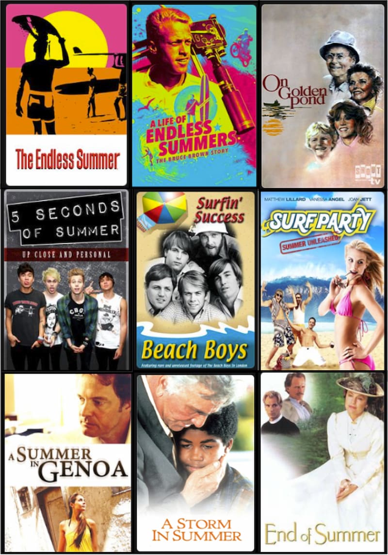 Available titles on Crackle include: 'A Life of Endless Summers: The Bruce Brown Story', 'Beach Boys: Surfin' Success', 'End of Summer'