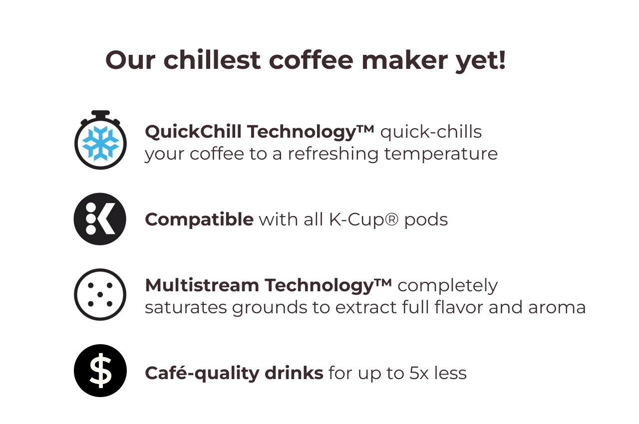 Our chillest coffee maker yet!