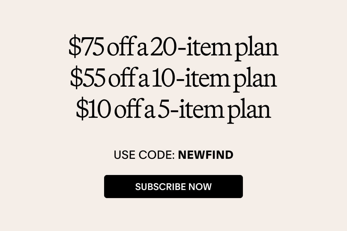 Save up to $75 with code NEWFIND