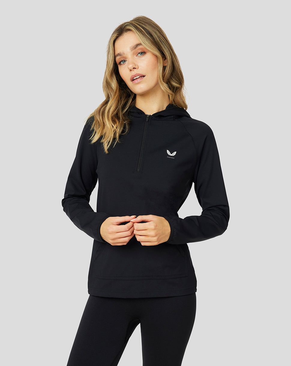 Image of Women's Active 1/4 Zip Midlayer - Onyx