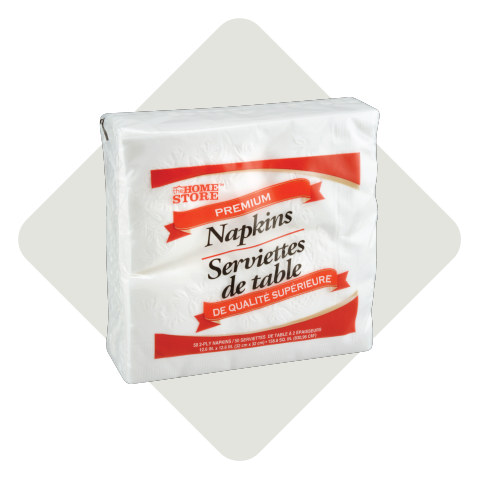 50-ct. 2-ply napkins