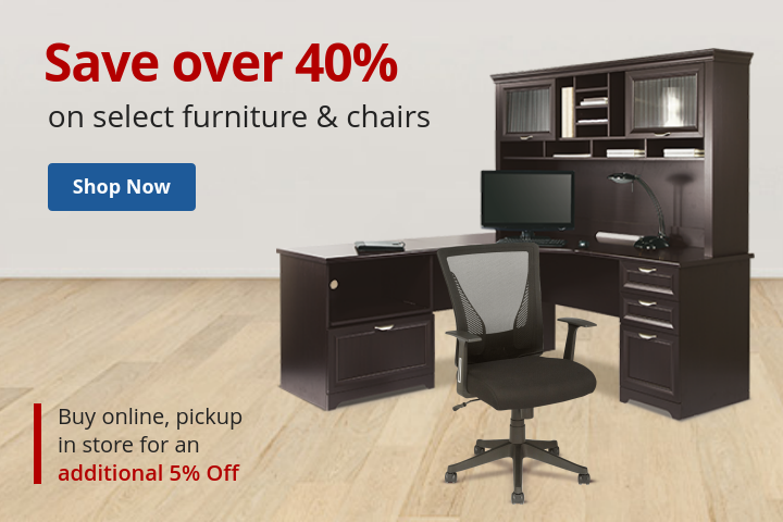 Save over 40% on select Furniture & Chairs