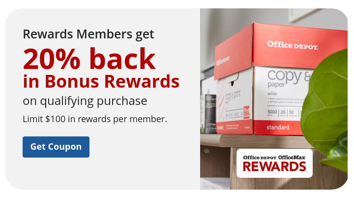 20% back in Bonus Rewards on qualifying purchase