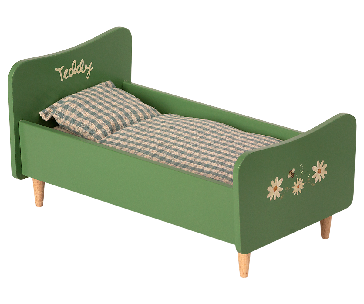 Image of Bed for Teddy Dad - Dusty Green