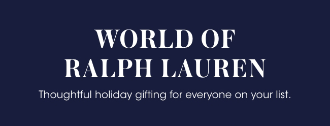 World of Ralph Lauren