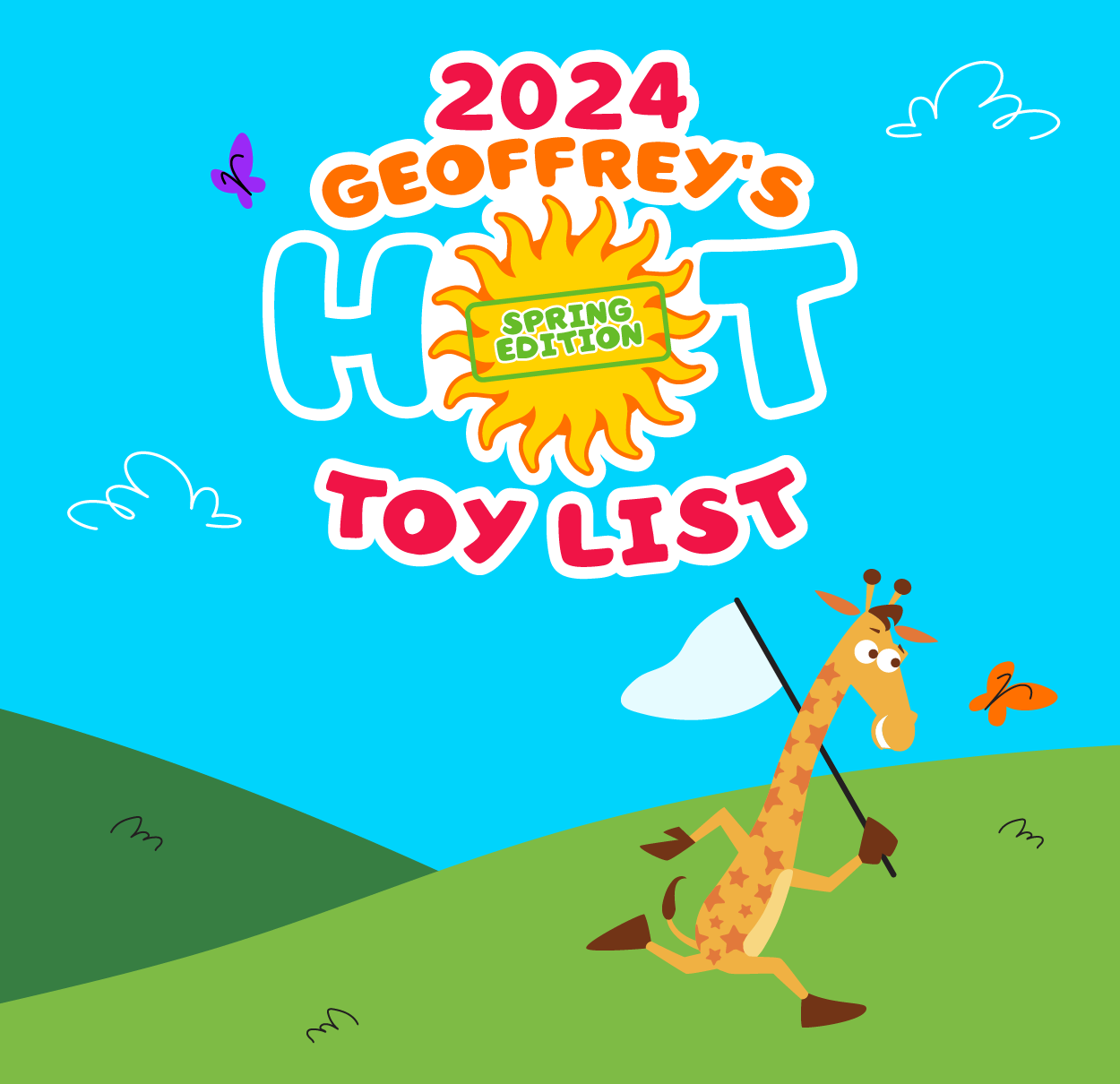 2024 Geoffrey's Hot Toy List Spring Edition