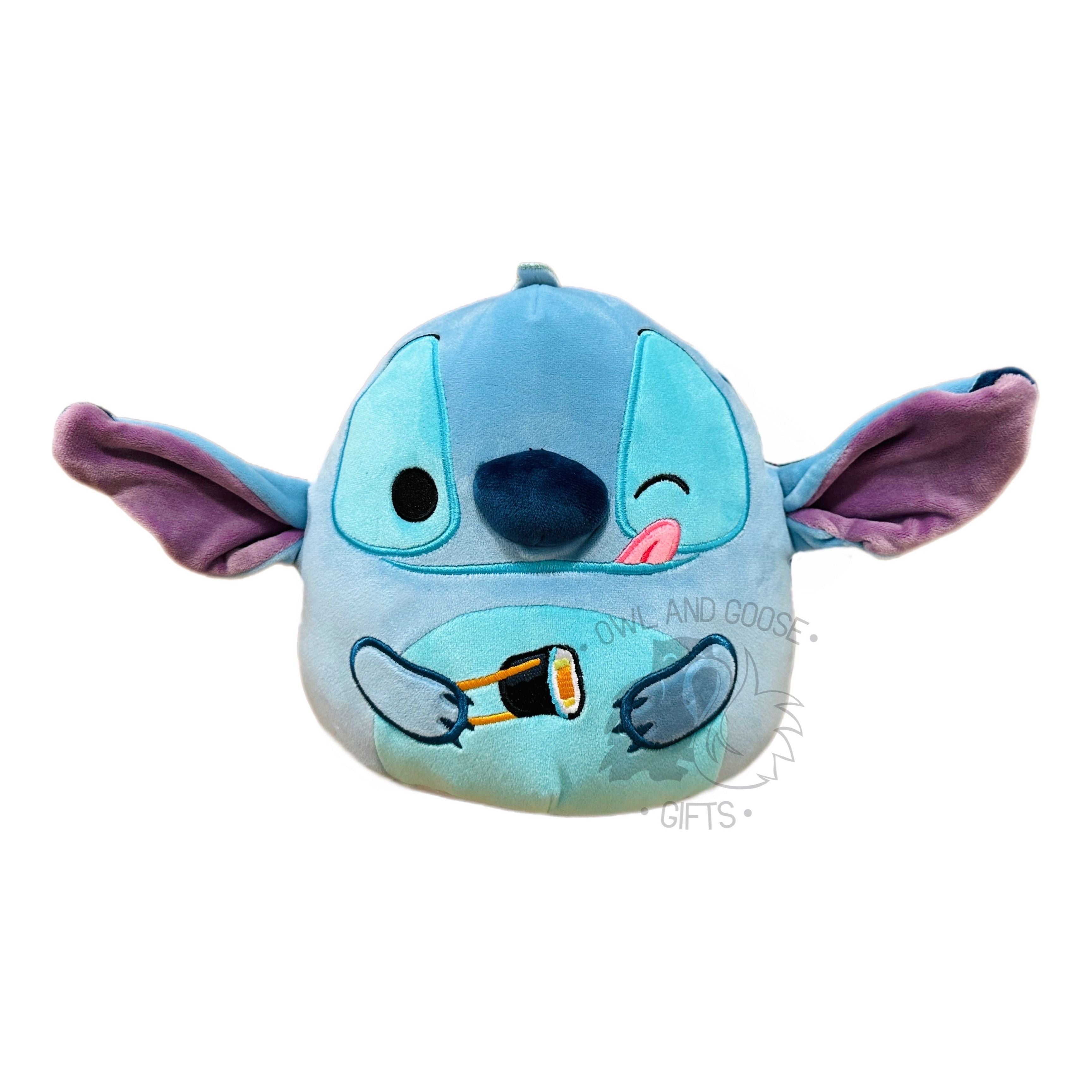 Squishmallow 8 Inch Stitch with Sushi Disney Plush Toy