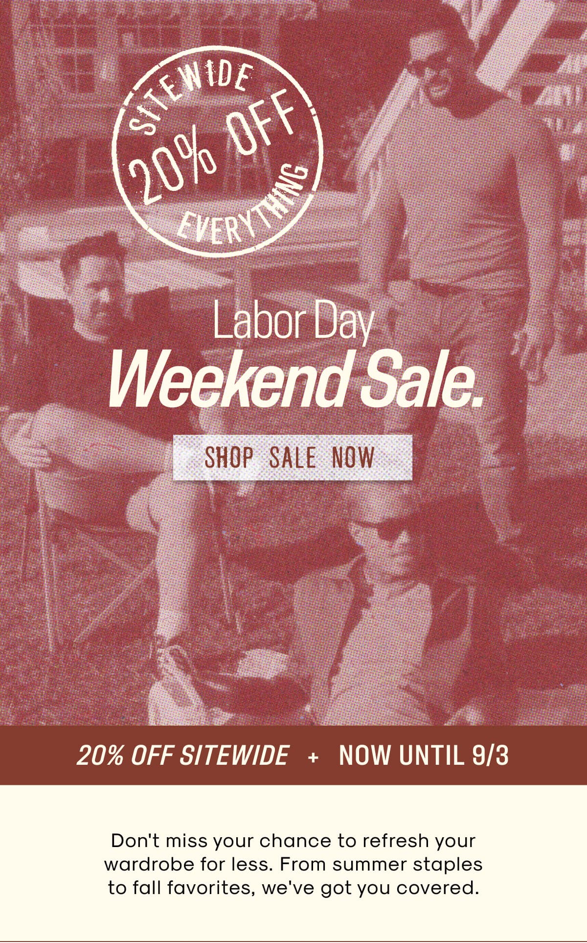 20% off sitewide