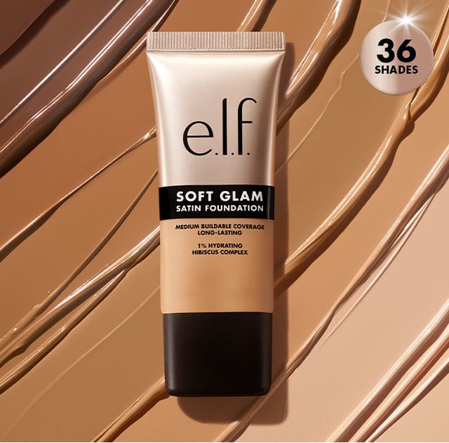 cover it with soft glam satin foundation