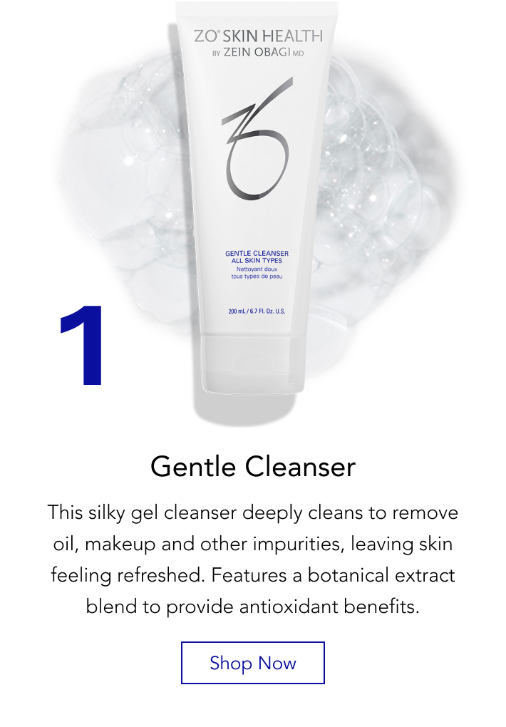 Step 1: Cleanse - GENTLE CLEANSER