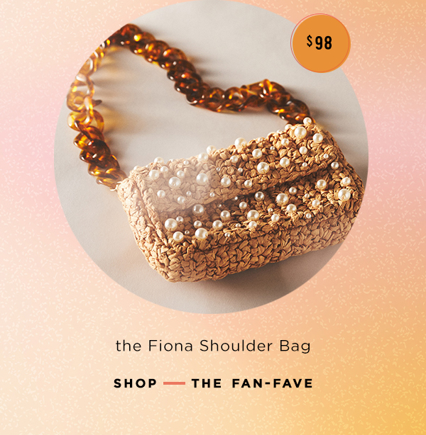 the fiona shoulder bad. shop the fan-fave