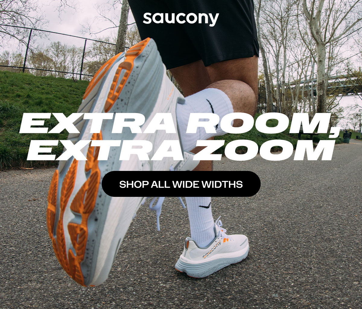 [saucony] EXTRA ROOM, EXTRA ZOOM - Shop All Wide Widths