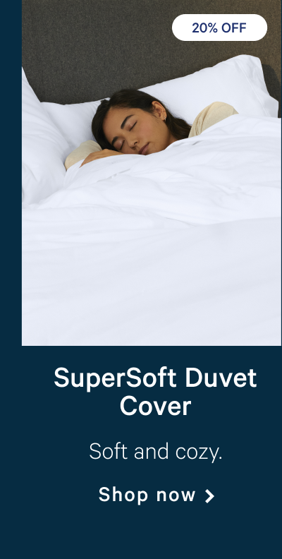 SuperSoft Duvet Cover >> Shop now >>