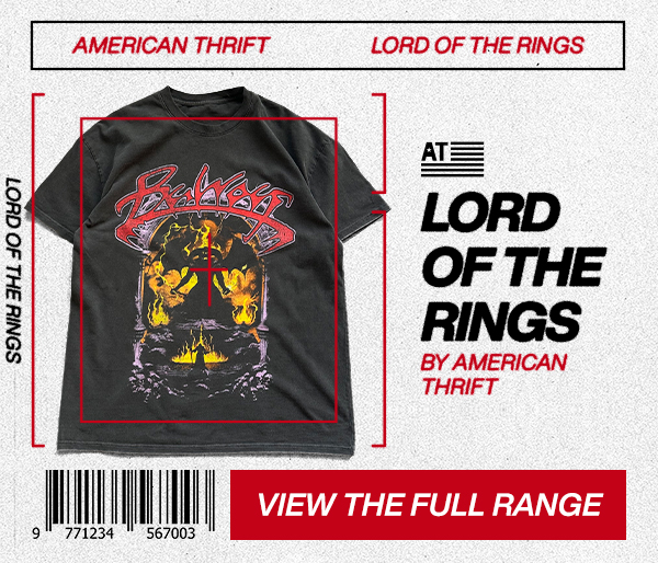 Lord of the rings by American Thrift. View the full range.