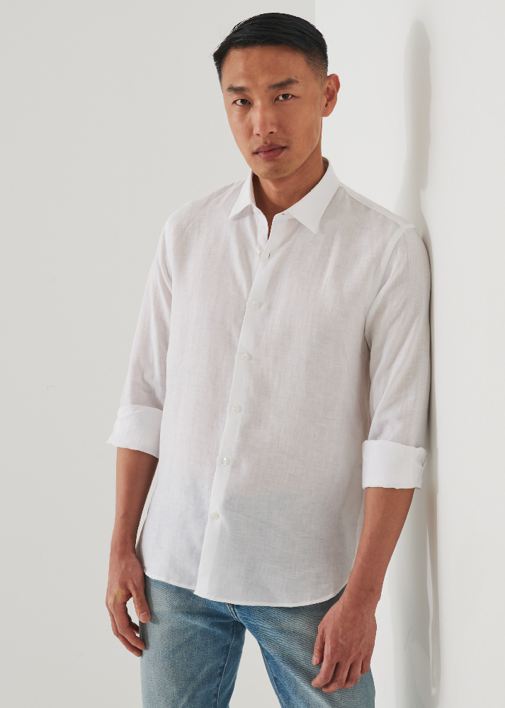 LINEN CHAMBRAY SHIRT