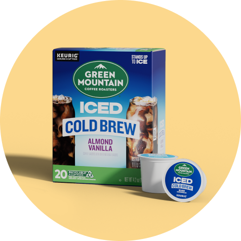 Green Mountain Coffee Roasters® ICED Almond Vanilla Cold Brew