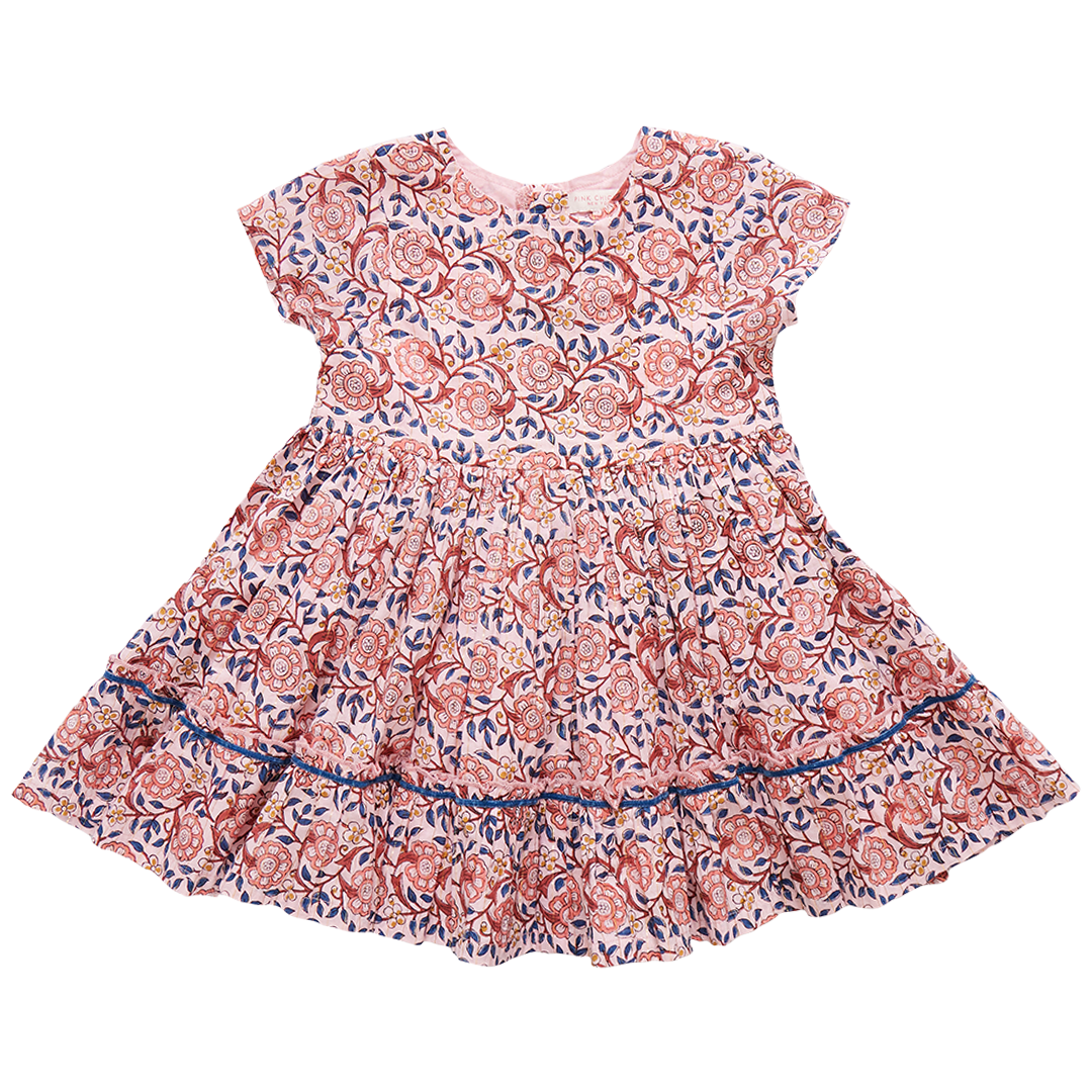 Image of Girls Niley Dress - Pink Blossom