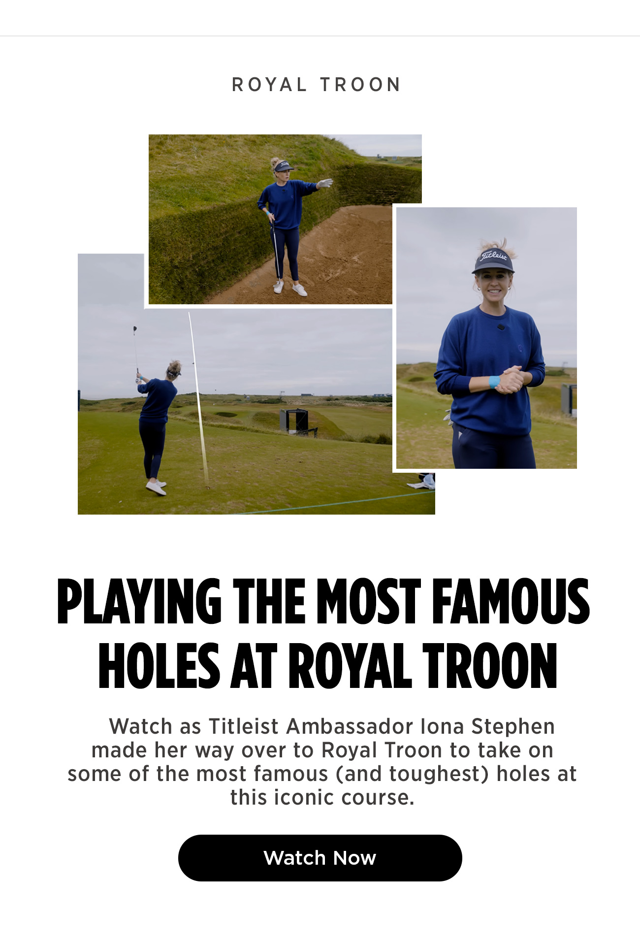 Playing The Hardest Holes at Royal Troon