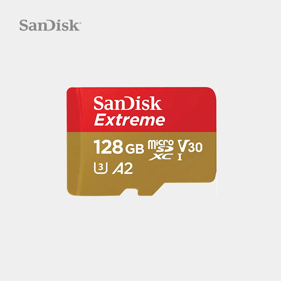 SanDisk Extreme® microSD™ UHS-I Memory Card 128 GB^