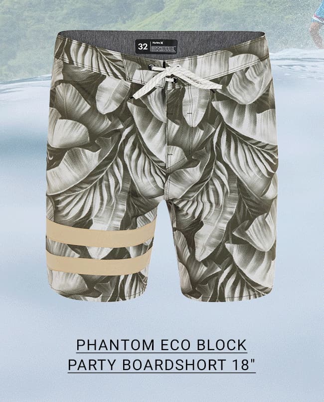 Phantom Eco Block Party Boardshort 18''