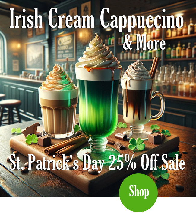 St. Patrick's Day 25% Off Sale