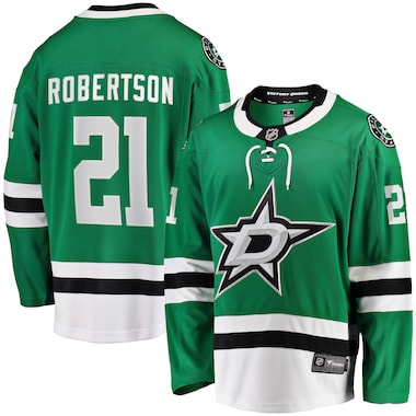  Fanatics Jason Robertson Kelly Green  Home Breakaway Replica Jersey