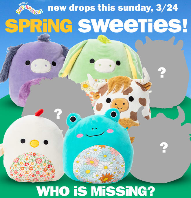 drops coming sunday, 3/24 spring sweeties!