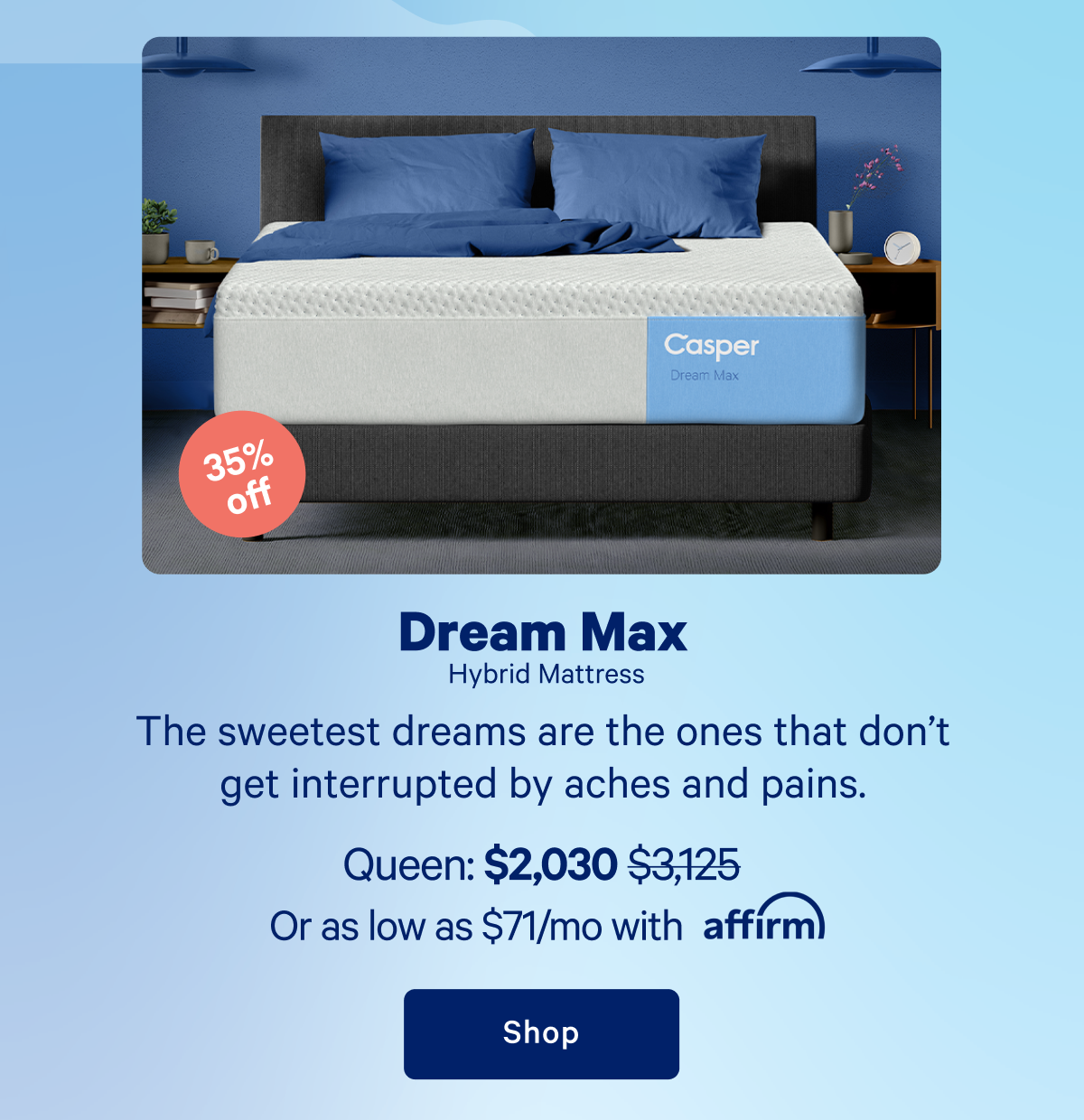 Dream Max Hybrid Mattress >> Shop >>