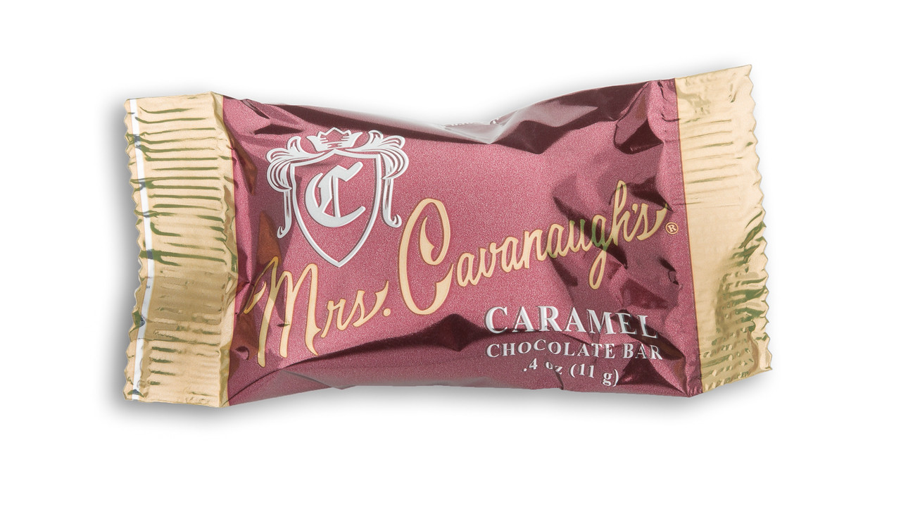 Image of Mini Caramel Chocolate Bar - .4 oz (qty discounts available)