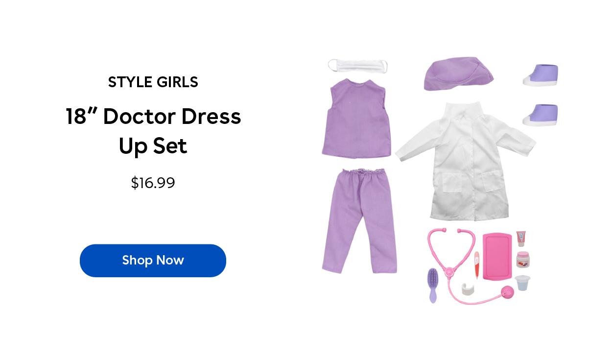 Style Girls 18" Doctor Dress Up Set $16.99 Shop Now