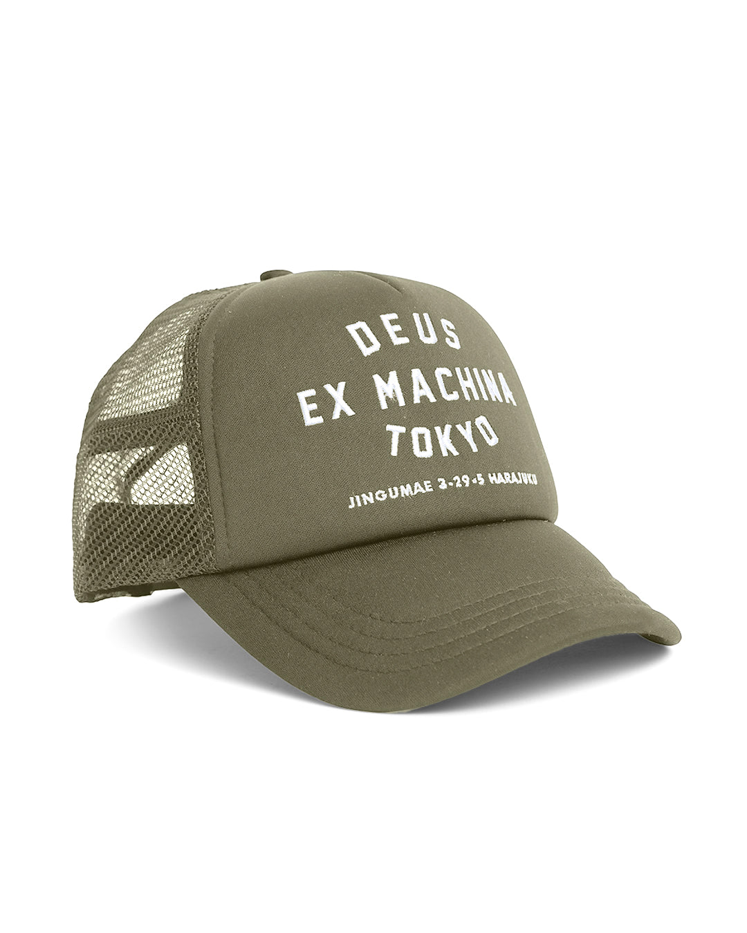 Image of Tokyo Address Trucker - Forest Green