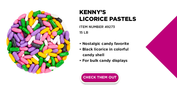 Kenny's Licorice Pastels