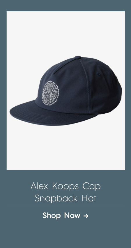 Alex Kopps Cap Snapback Hat