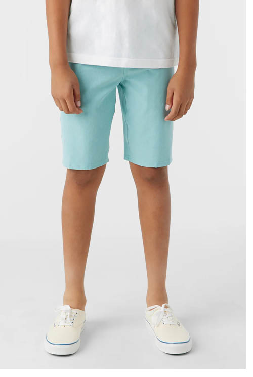 BOY'S RESERVE HEATHER 18" HYBRID SHORTS