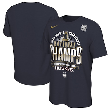  Nike  Navy  2024 NCAA  Basketball National Champions Locker Room T-Shirt