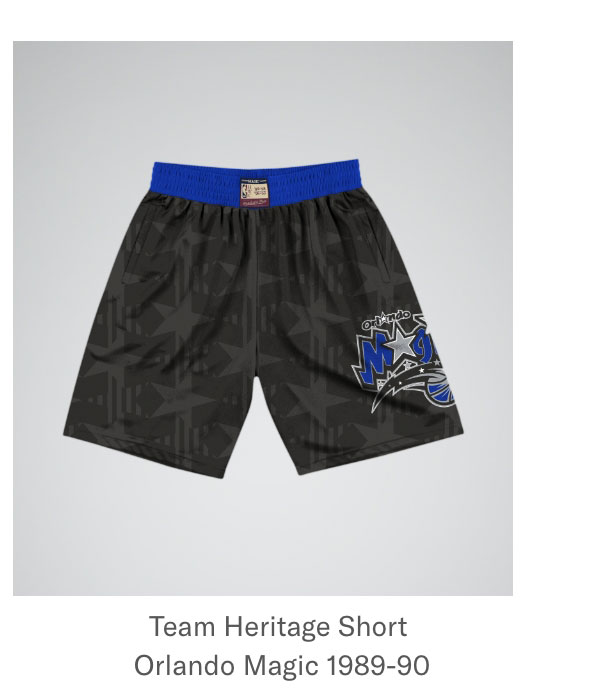 Team Heritage Short Orlando Magic 1989-90