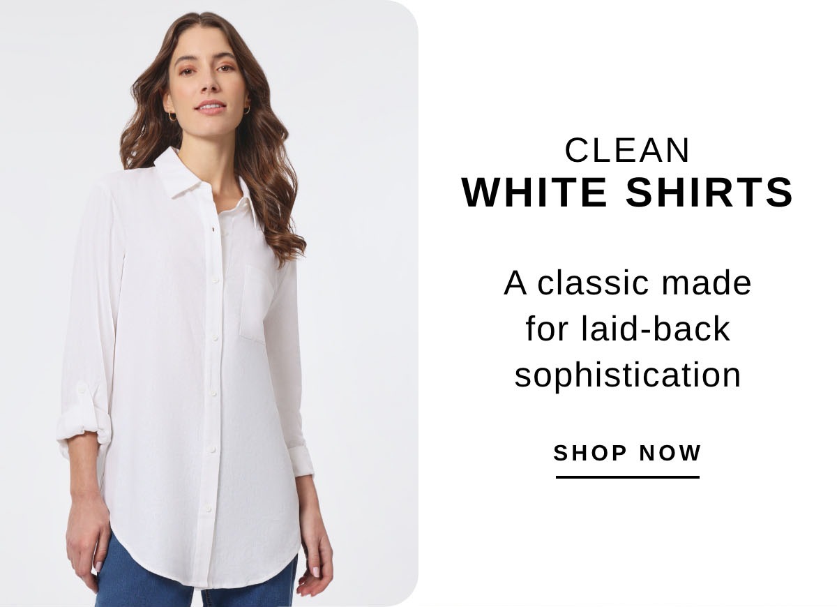 CLEAN WHITE SHIRT CLUB | SHOP NOW