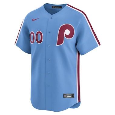  Nike  Light Blue   Alternate Limited Custom Jersey