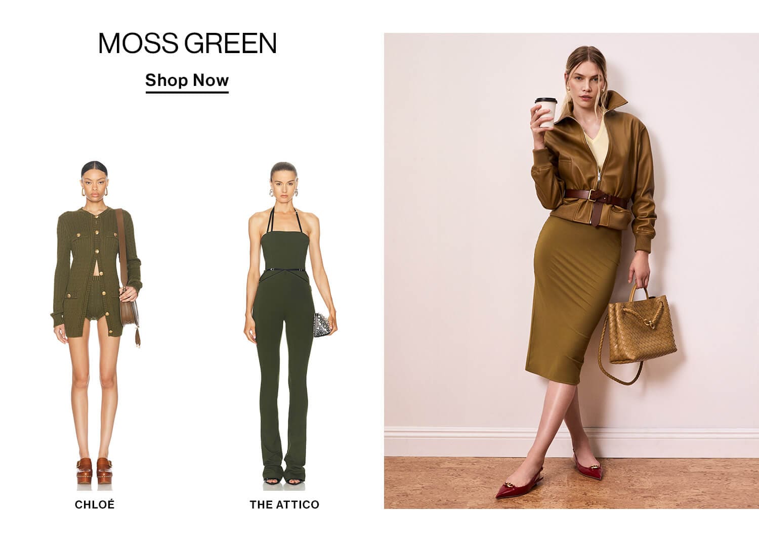 Moss Green  CTA: Shop Now 