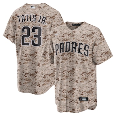  Nike Fernando Tatis Jr. Camo  USMC Alternate Replica Player Jersey