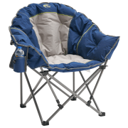 Bass Pro Shops XL Padded Club Chair - Blue/Gray