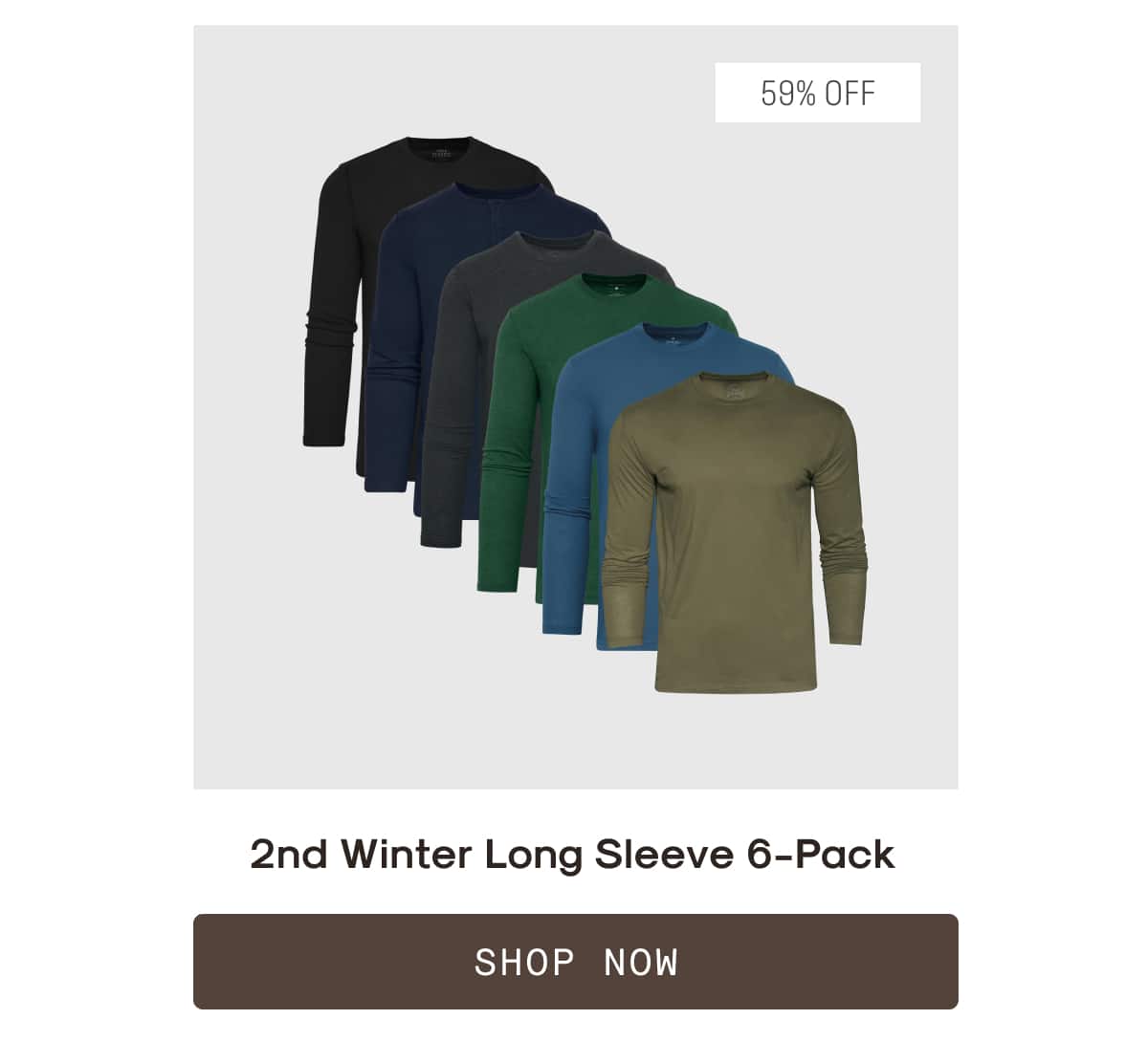 2nd Winter Long Sleeve 6-Pack