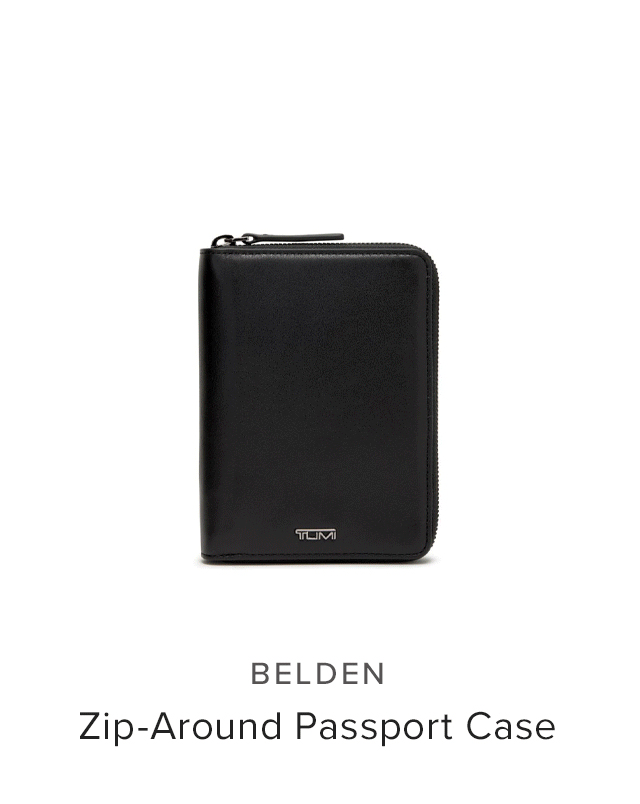 Belden: Zip-Around Passport Case