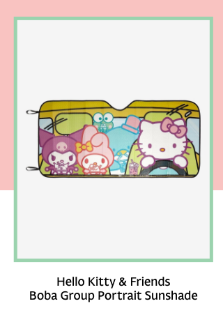 Hello Kitty and Friends Boba Group Portrait Sunshade